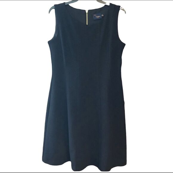 Just Taylor Sz 8 NWT Black Sleeveless Fit & Flare Summer Event LBD Dress - Picture 1 of 8